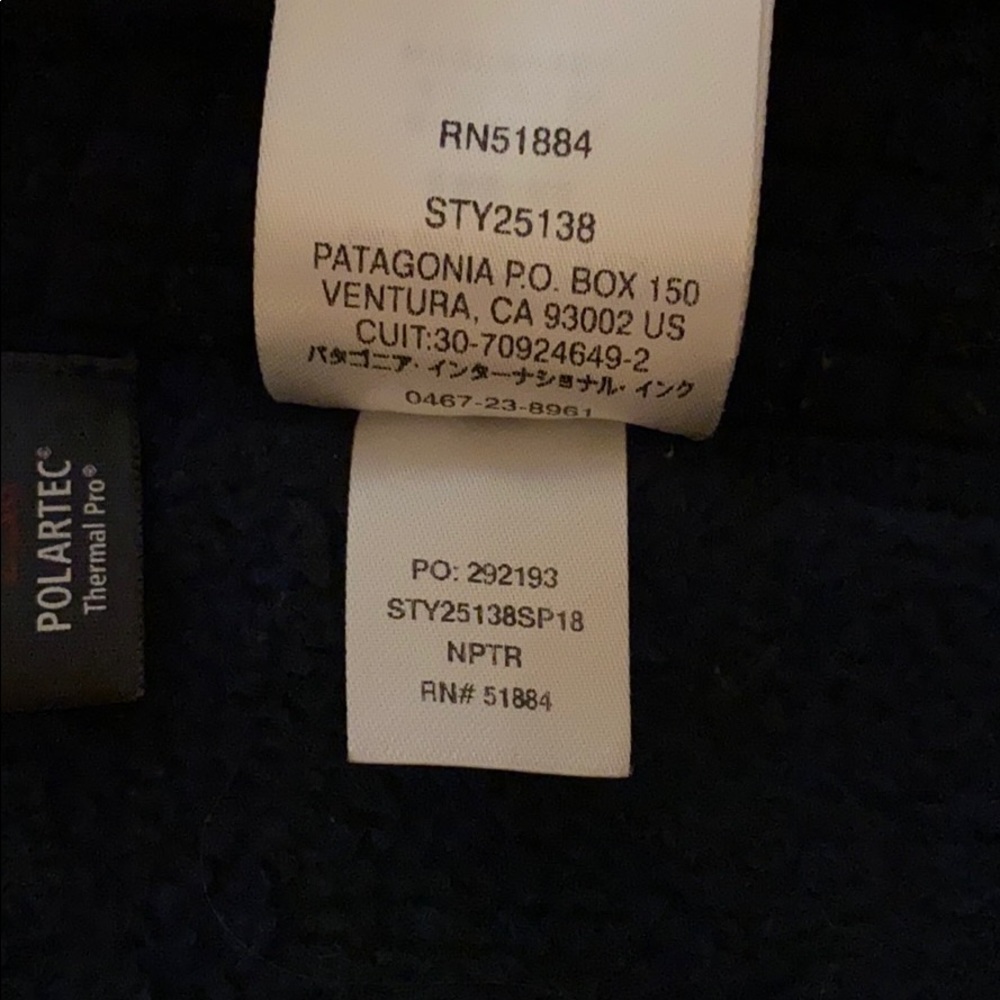 Patagonia fleece great condition used regulator - Picture 6 of 10